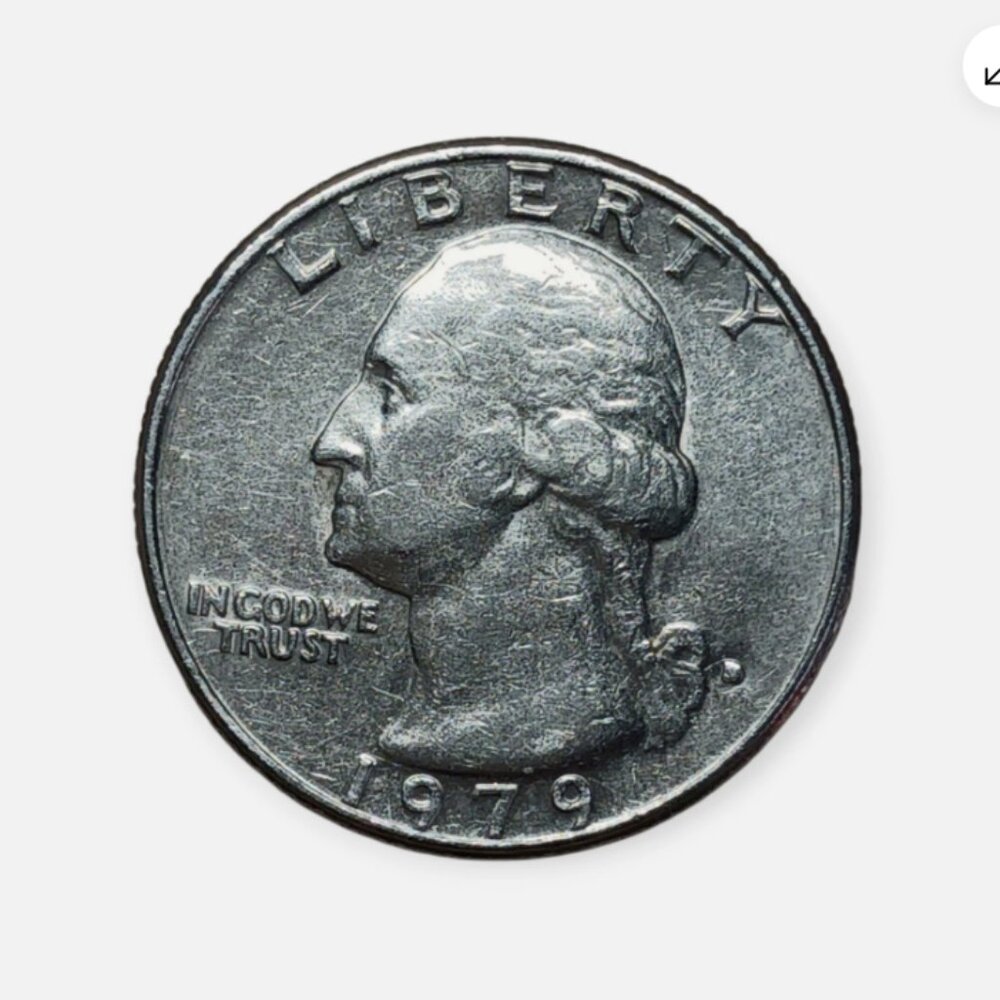 1979 Liberty Washington Quarter Dollar US Collectors Coin Circulated